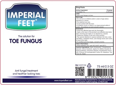 PDP - Toe Fungus Label